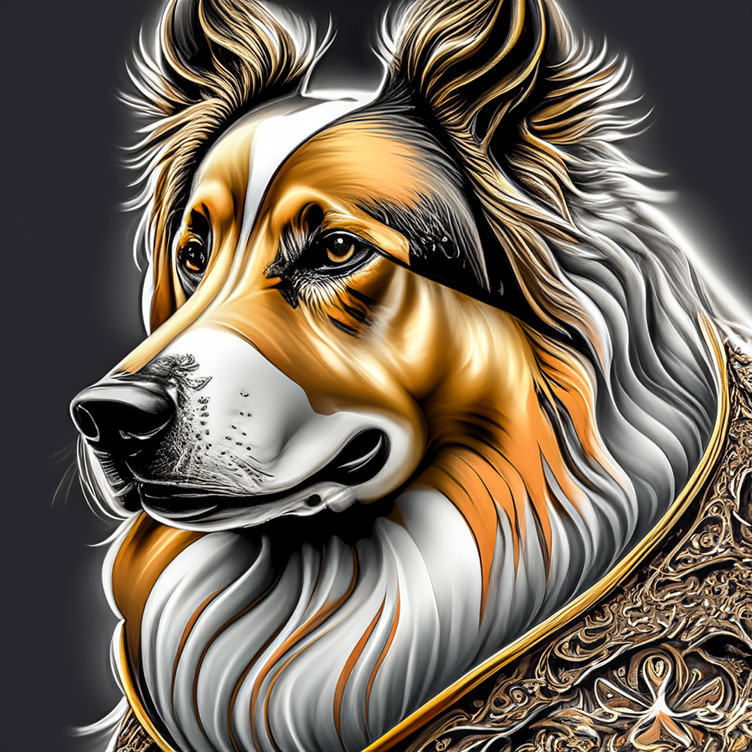 Fraktal KI - German Shepherd 3