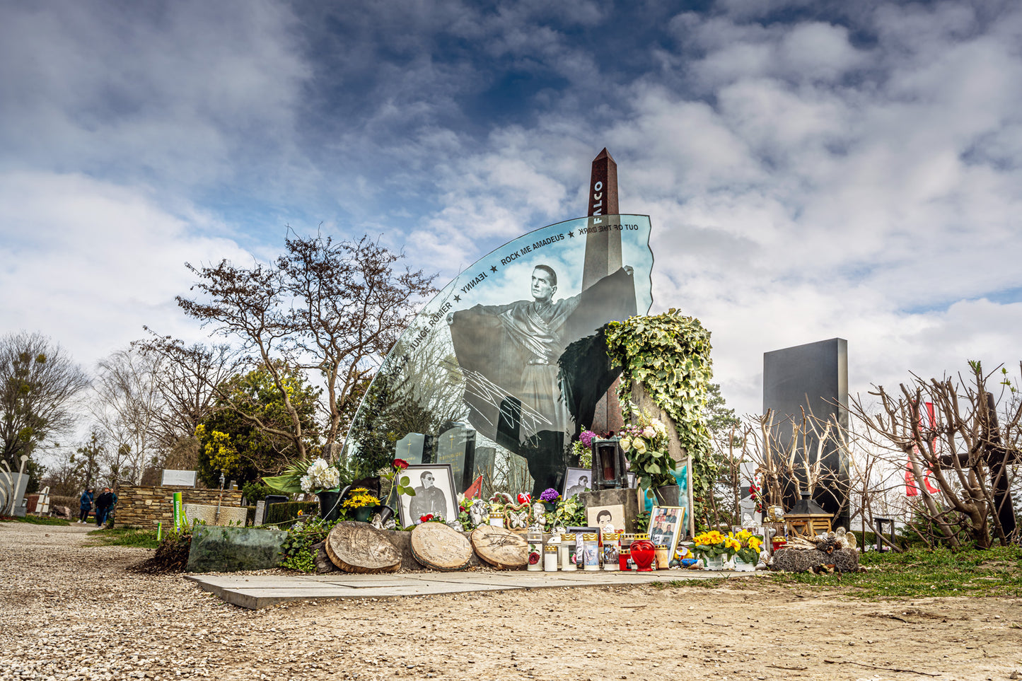 Grabstätte von FALCO Hans HÖLZEL am Wiener Zentralfriedhof / Tor 2