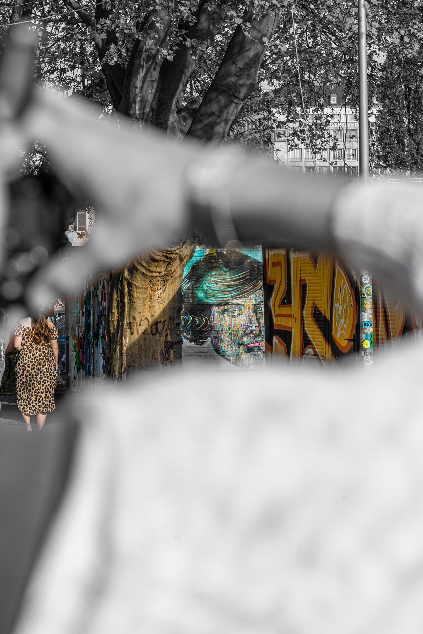 Der Donaukanal im 1. Gemeindebezirk in Wien
