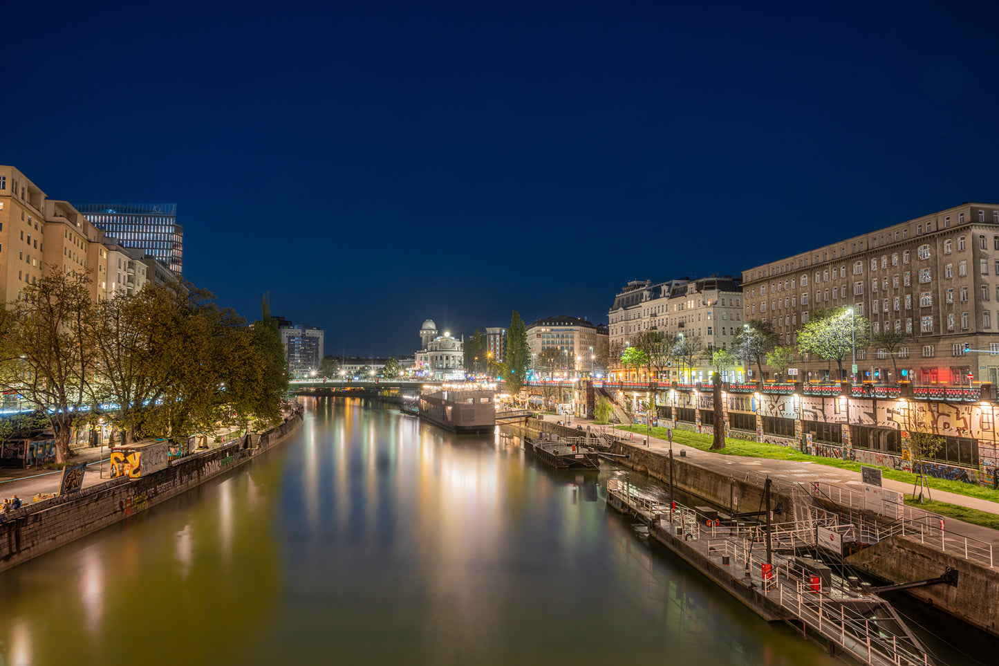 Donaukanal Wien - Urania