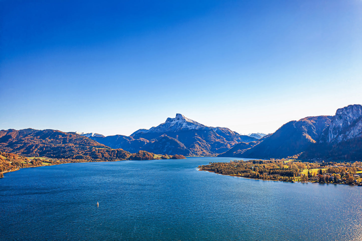 Der Schafberg mit dem Mondsee