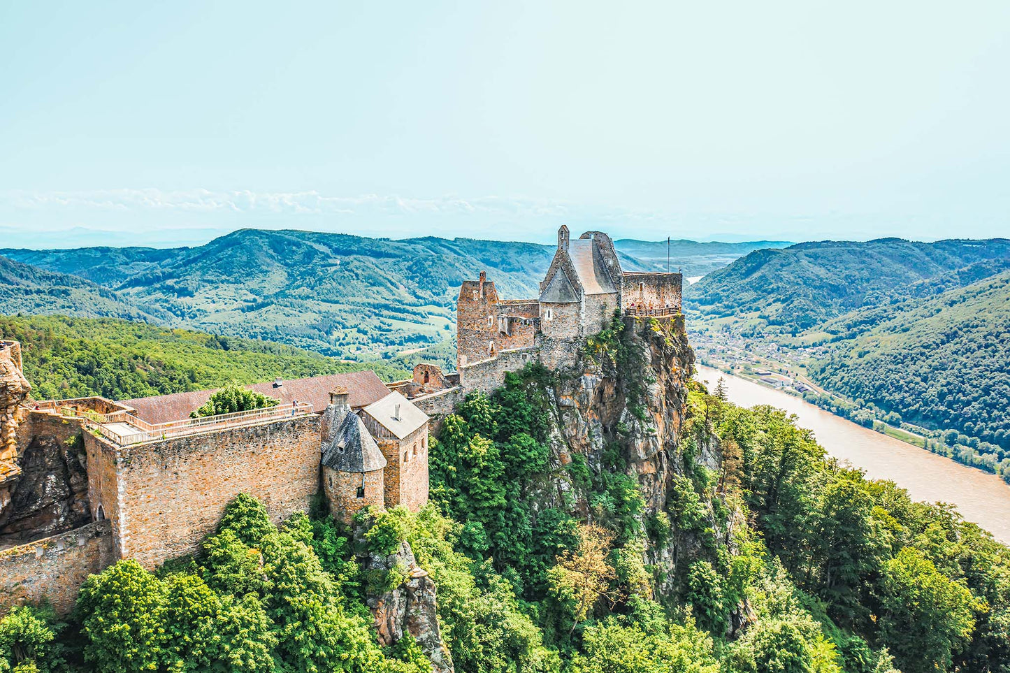 Burgruine Aggstein in Niederösterreich