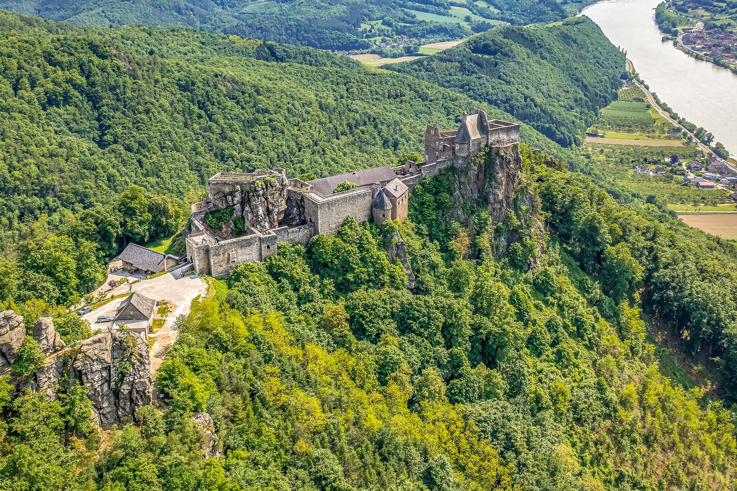 Burgruine Aggstein in Niederösterreich