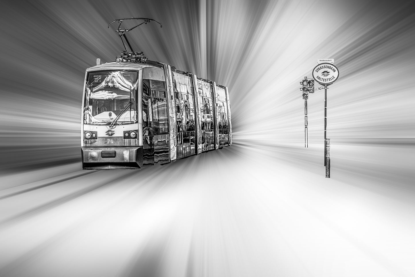 Bim Haltestelle Kendlerstraße
