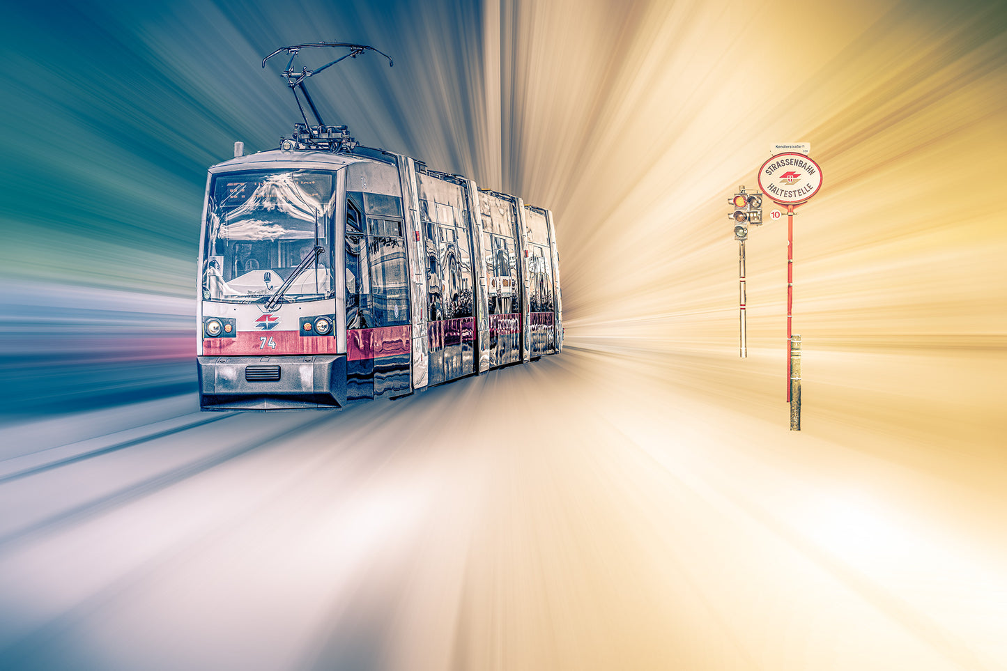 Bim Haltestelle Kendlerstraße