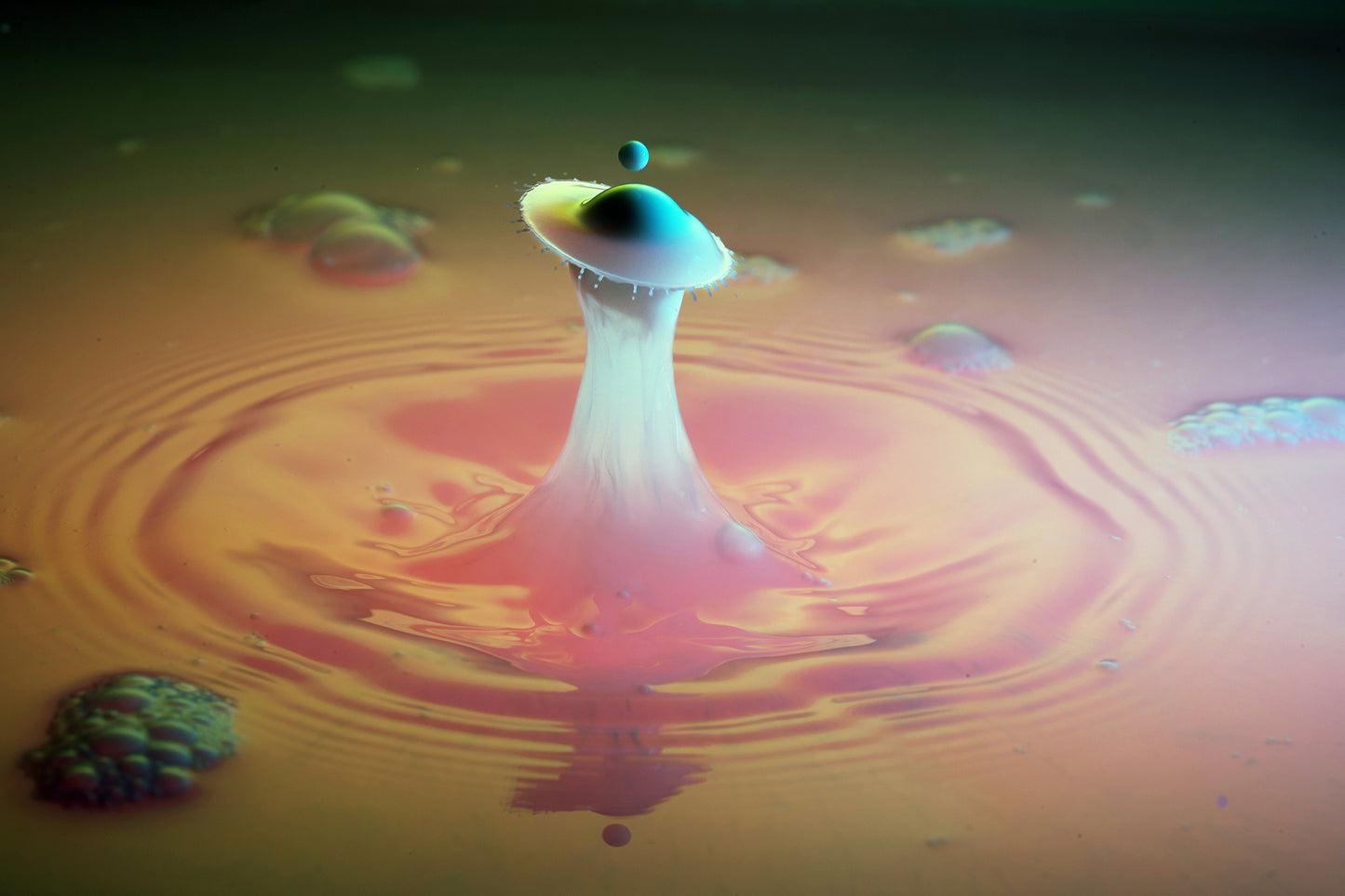 Makro Wassertropfen - "univers infini"