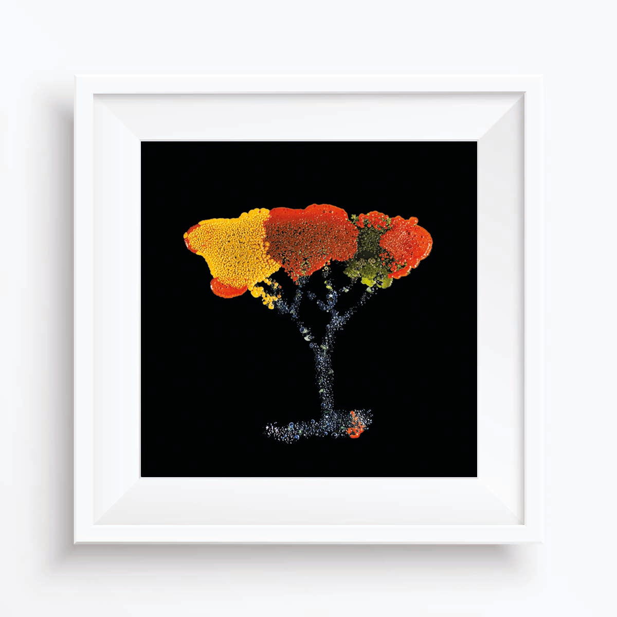 Pointillismus - colors tree