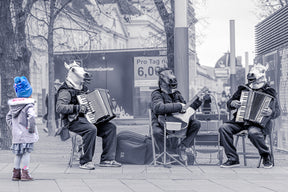 Straßenmusikanten MuseumsQuartier Wien